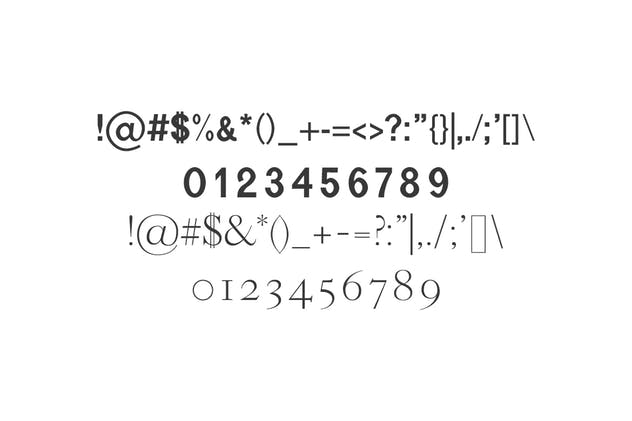 二重奏无衬线&衬线字体合集 Perkin | Duo Font Pack插图(4)