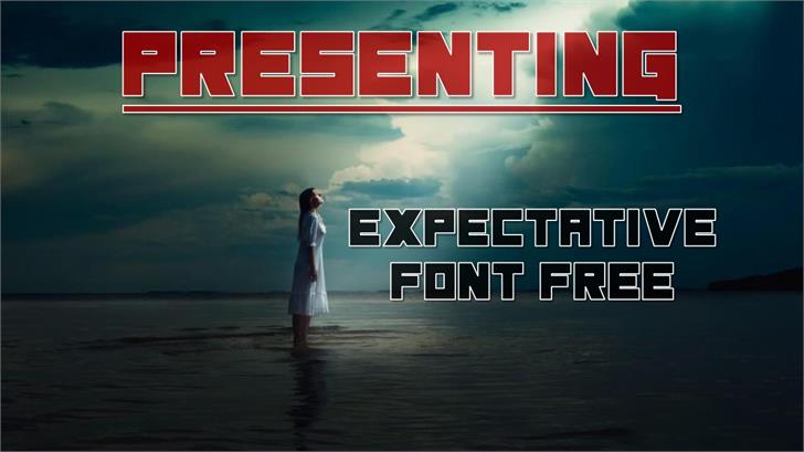 Expectative font插图