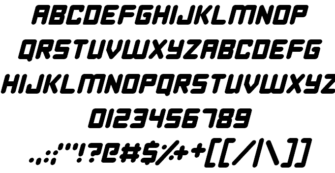 Happy Bomb font插图2