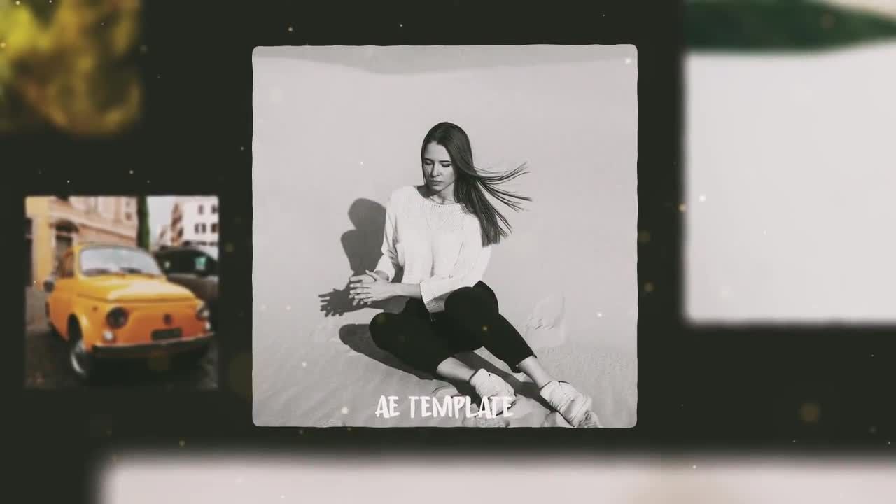 可爱的幻灯片素材库精选AE模板