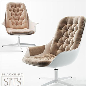 欧式扶手椅办公椅素材之家精选3D模型