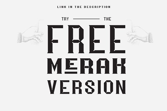 Merak Typeface素材之家精选英文字体