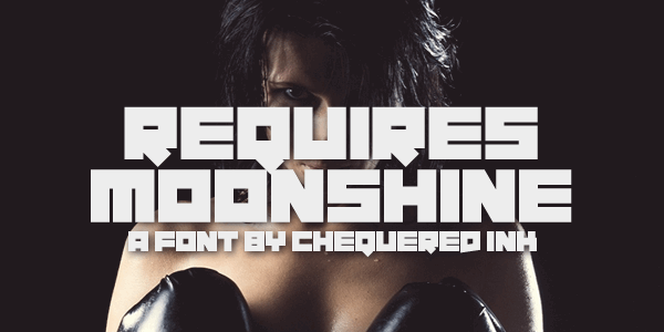 Requires Moonshine font插图 Requires Moonshine font插图