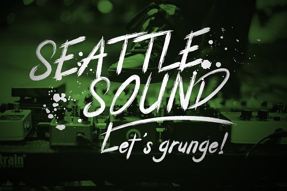 Granite Brush Font插图1