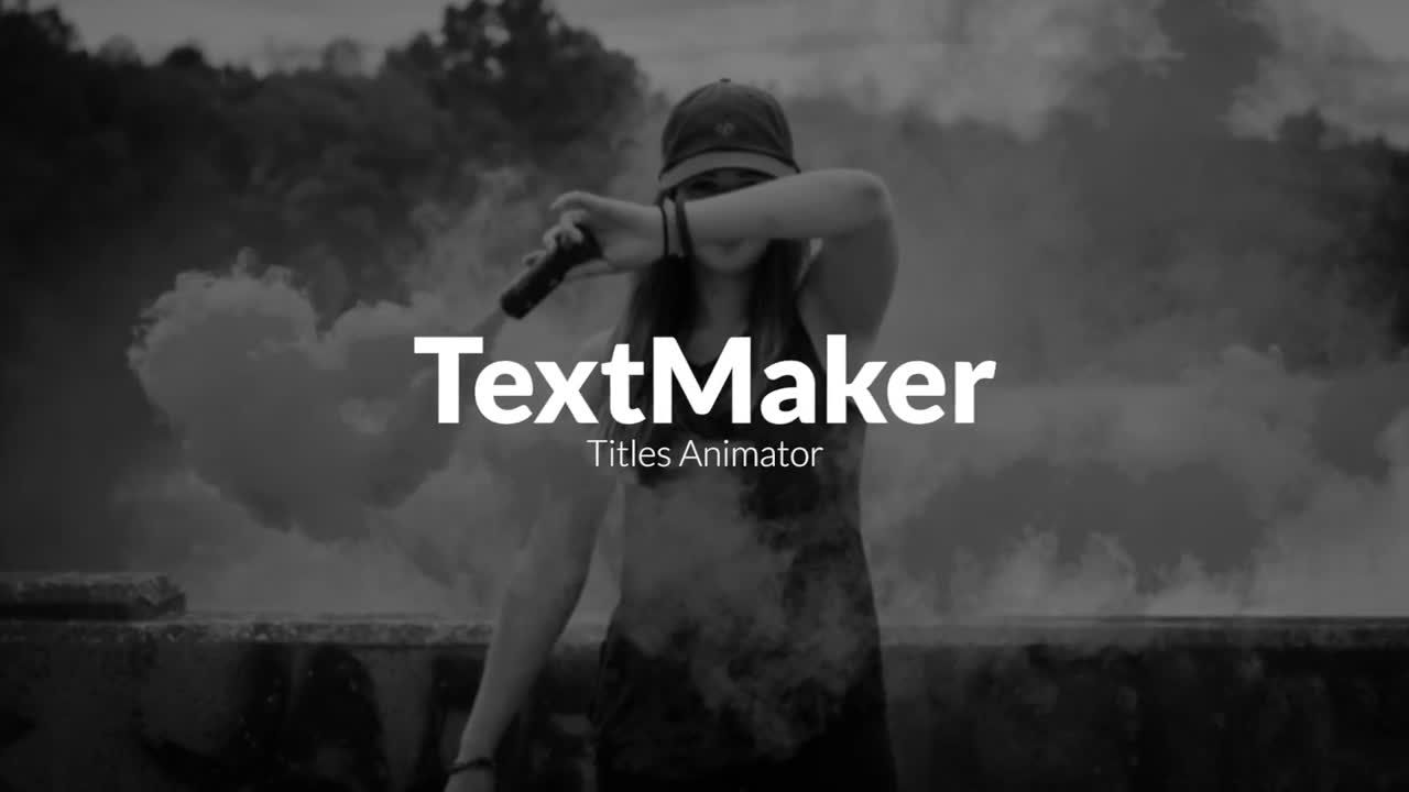 8个时尚故障文本动画素材库推荐PR模板