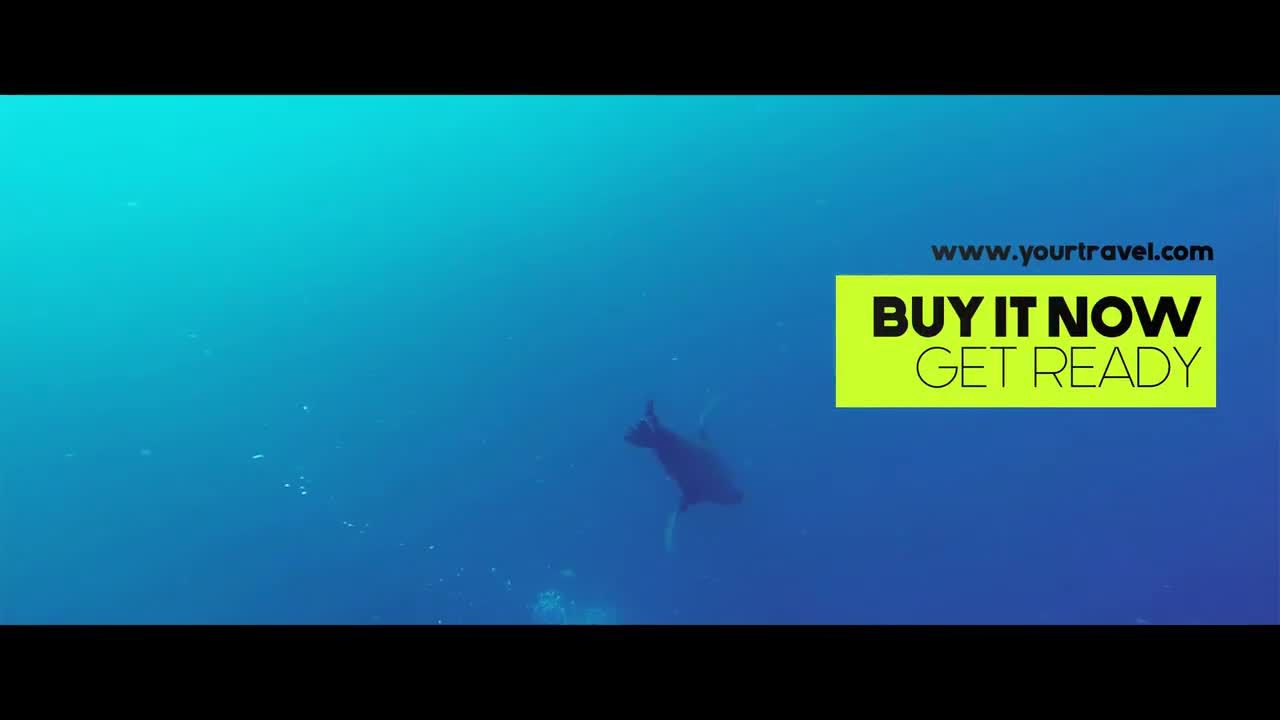 假日旅行宽屏幕幻灯片展示素材库精选AE模板