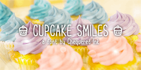 Cupcake Smiles font素材之家精选英文字体