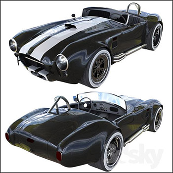 Shelby Cobra 1965汽车素材之家精选3D模型