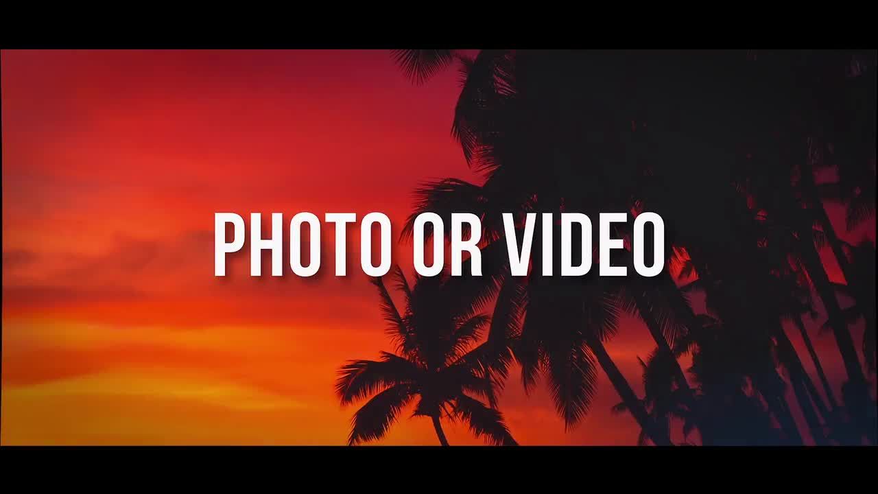 简单的文本动画商业广告素材库精选AE模板Stomp Opener