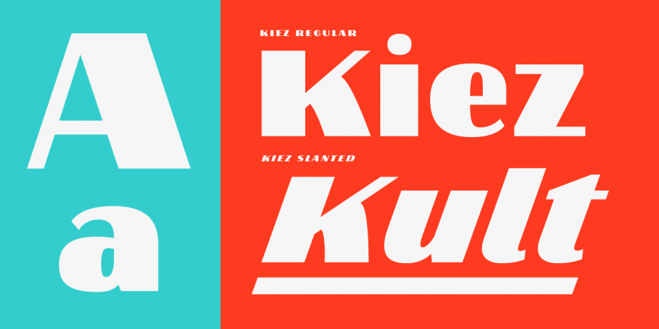 Kiez Font Family插图3