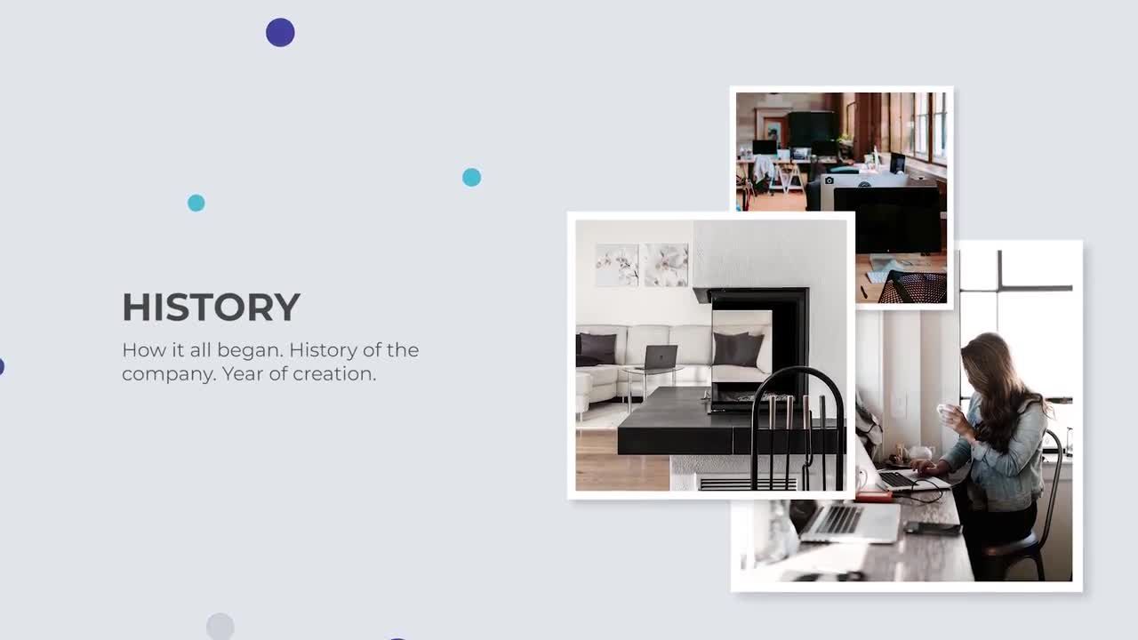 令人印象深刻的通用企业介绍素材库精选pr模板