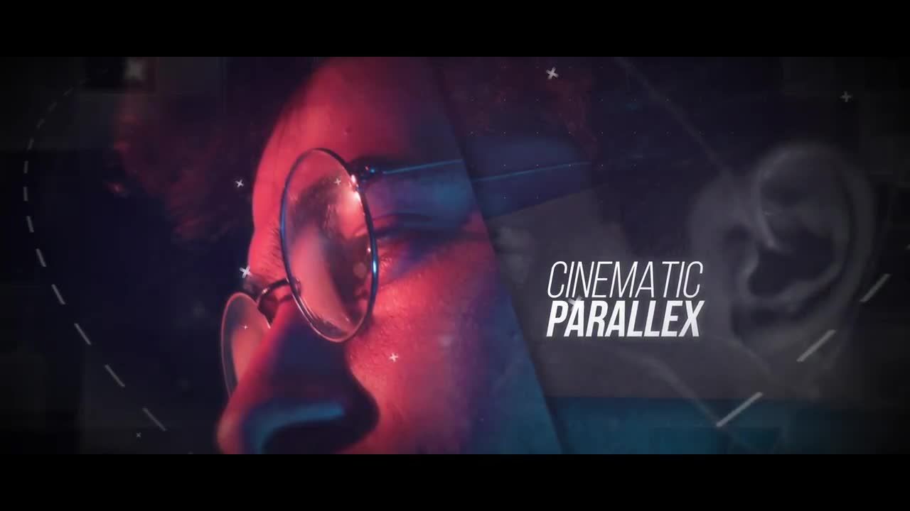 电影时差照片幻灯片展示素材库精选AE模板