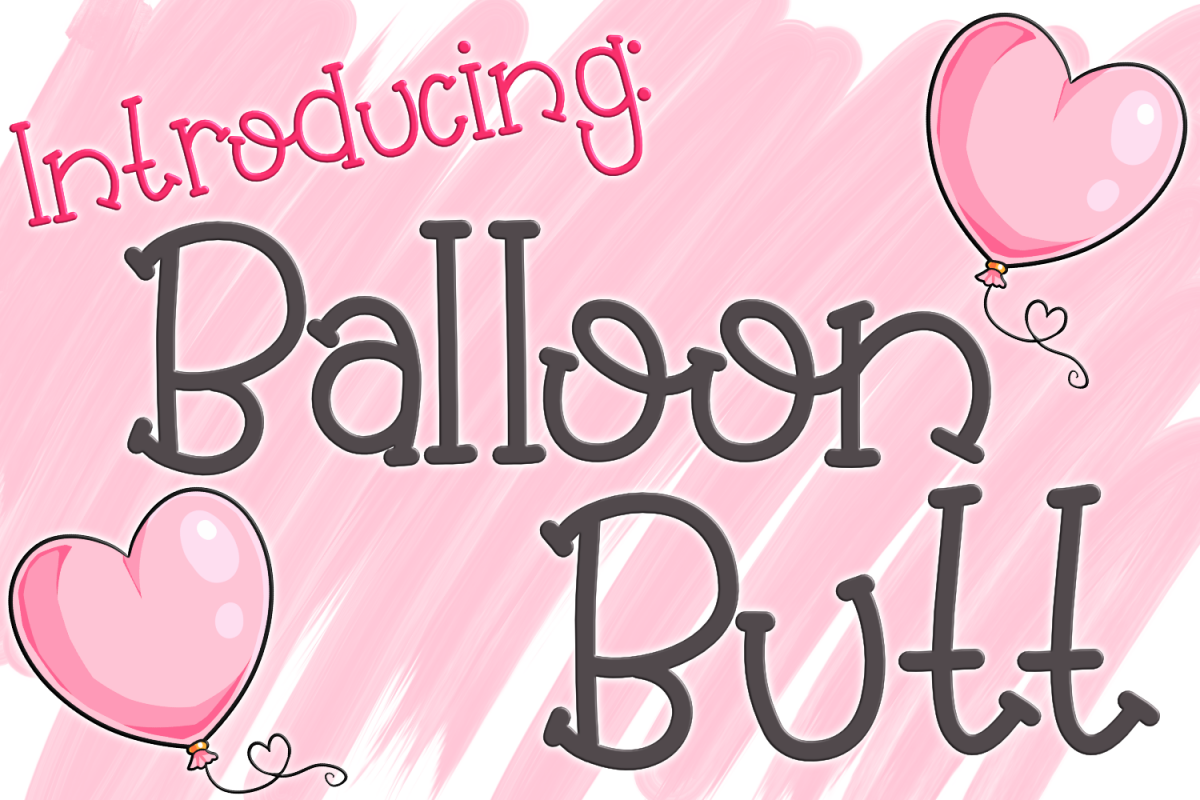 Balloon Butt Font Regular Font插图
