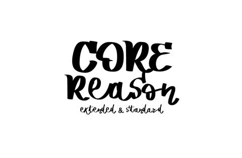 Vtks Core Reason font素材之家精选英文字体