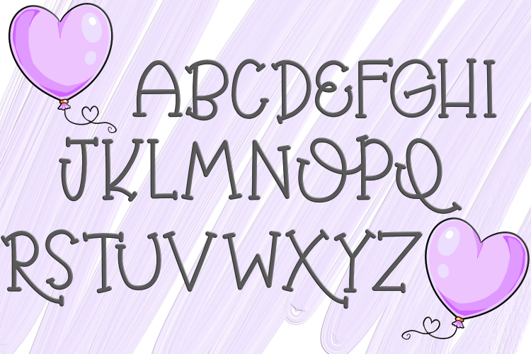 Balloon Butt Font Regular Font插图1