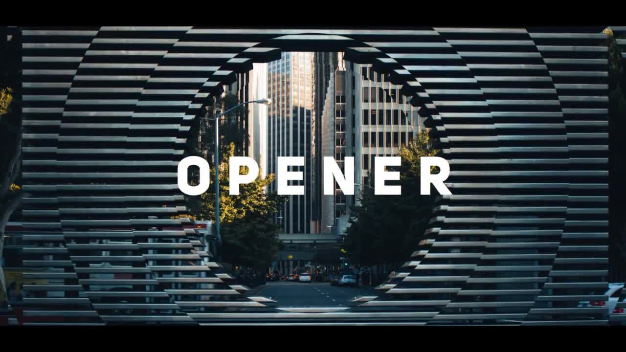 简洁快速时尚动画开场白素材库精选AE模板