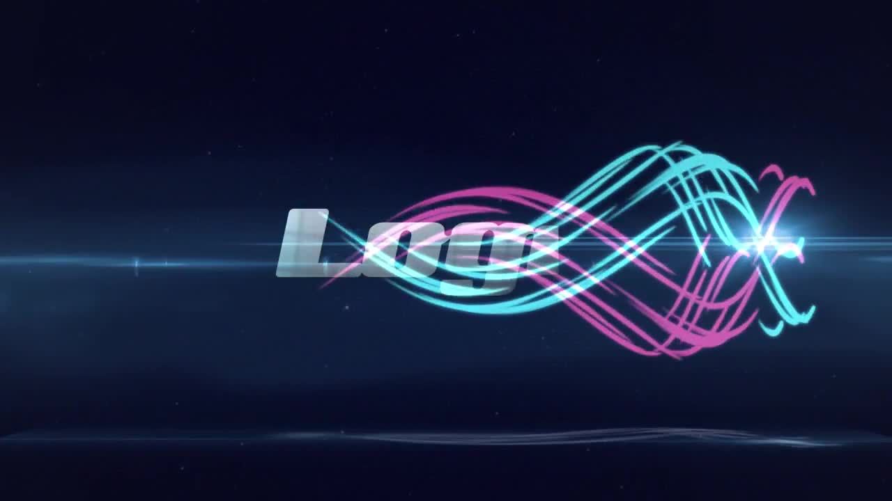 动画光条纹闪烁素材库精选AE模板