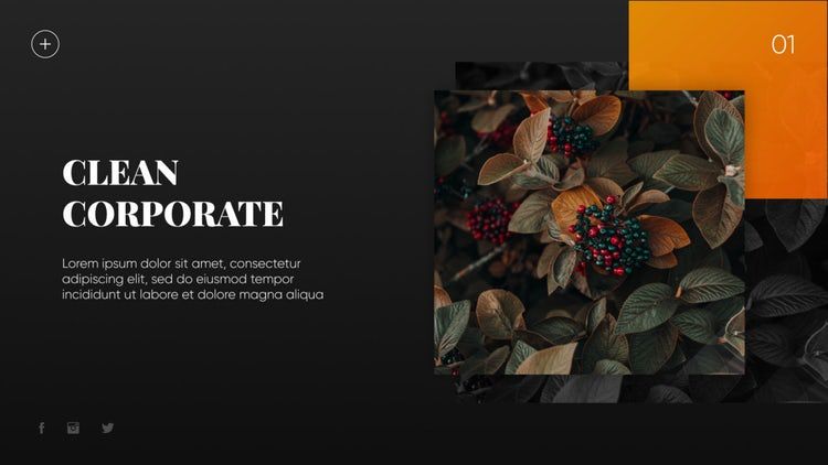 干净整洁现代商业宣传素材库精选AE模板