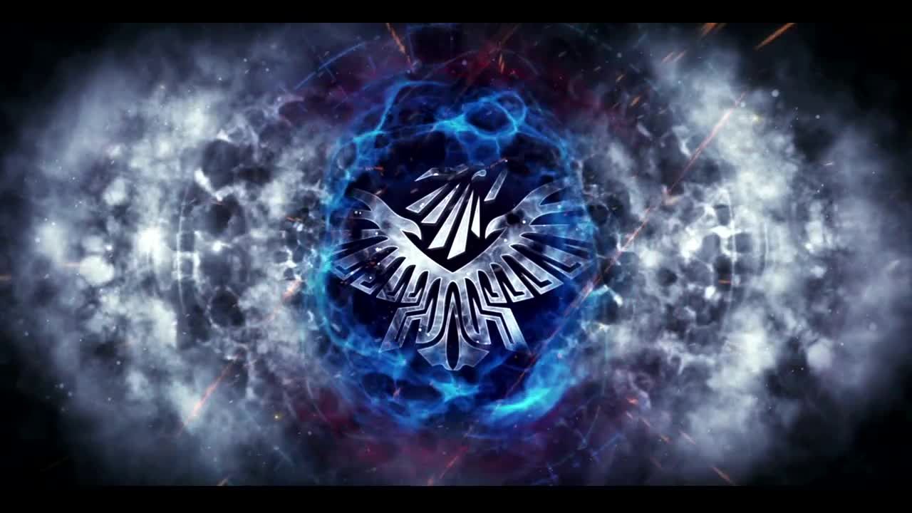 黑暗充满活力史诗标志Logo素材库精选AE模板Energetic Epic Logo