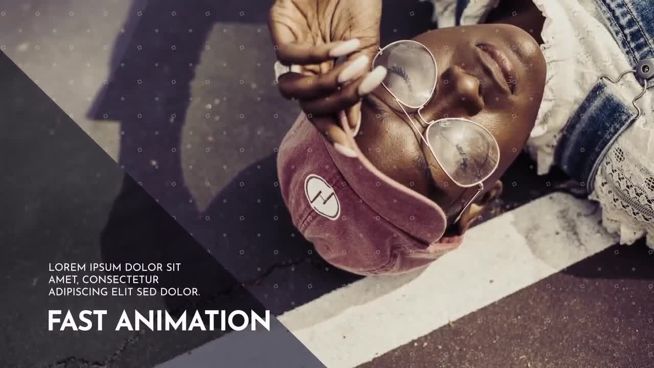 简短演示文稿介绍素材库精选AE模板