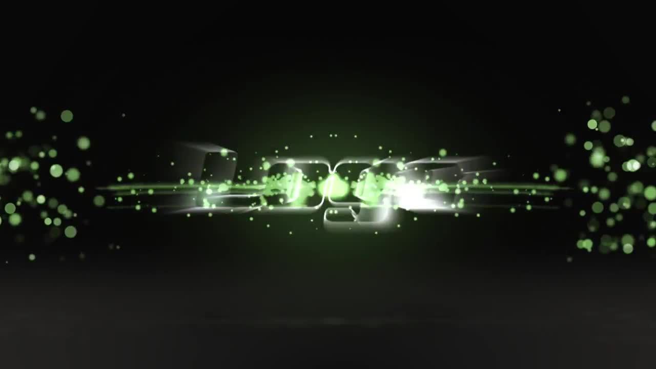 光学耀斑粒子徽标素材库精选AE模板