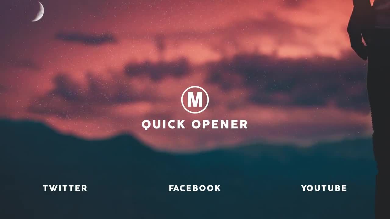 极限运动照片展示转场过渡素材库精选AE模板