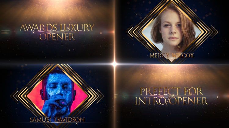 明亮豪华闪亮素材库精选AE模板