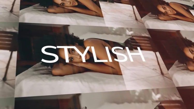 动态时尚的开场白富有创意的素材库精选pr模板