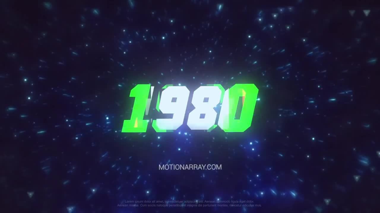 强大的视觉冲击空间跳跃效果影视节目片头素材库精选pr模板