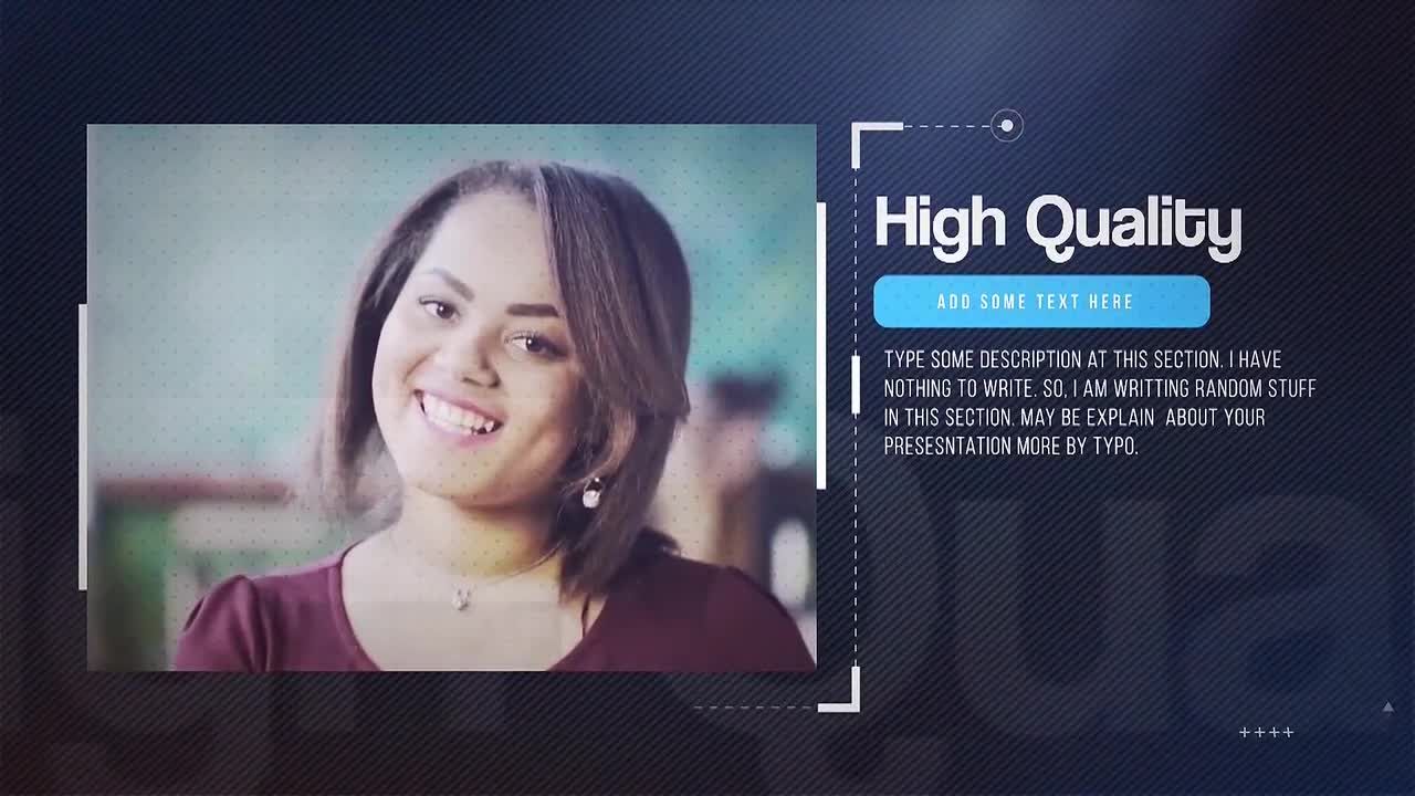 最小的投资组合企业演示素材库精选PR模板