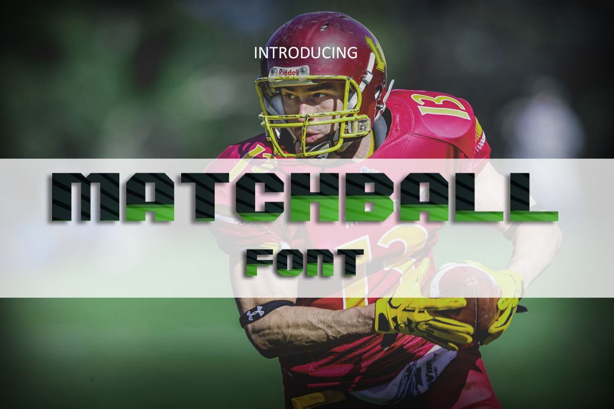 MatchBall Font素材之家精选英文字体
