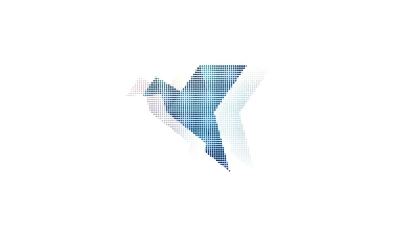 现代时尚活力的电子火花效果展示徽标素材库精选AE模板