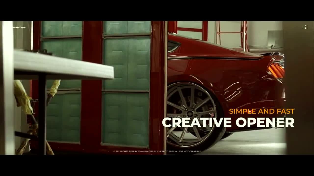 电影媒体开场白动画素材库推荐PR模板