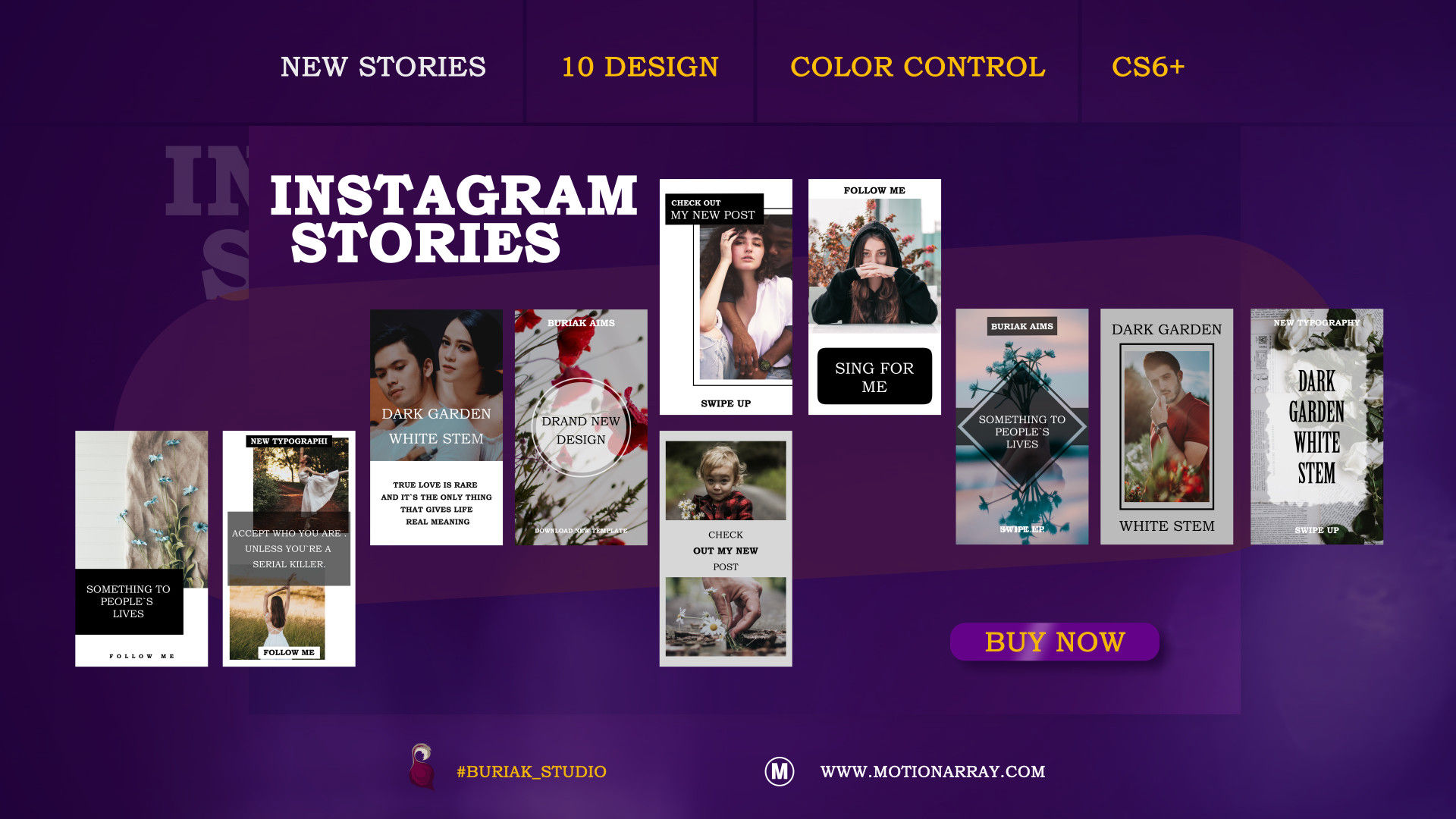 时尚的新故事幻灯片展示素材库精选AE模板