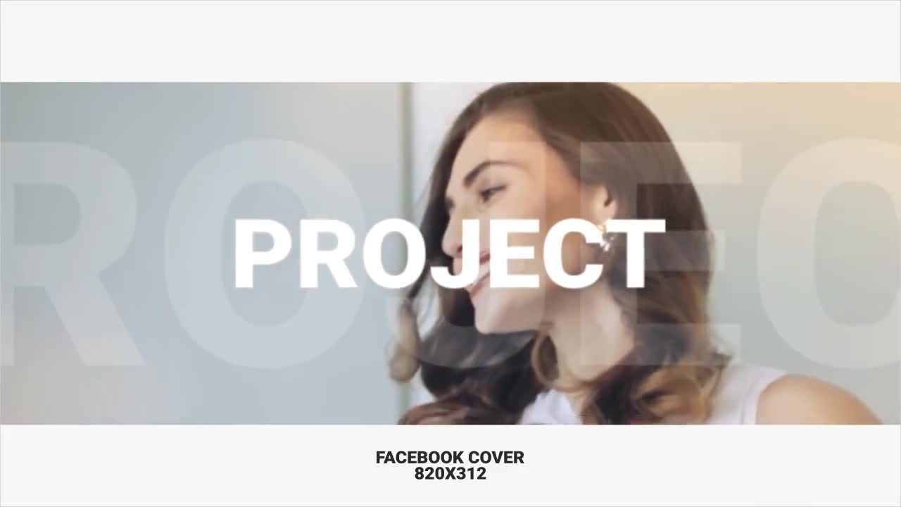 Facebook封面展示素材库精选AE模板