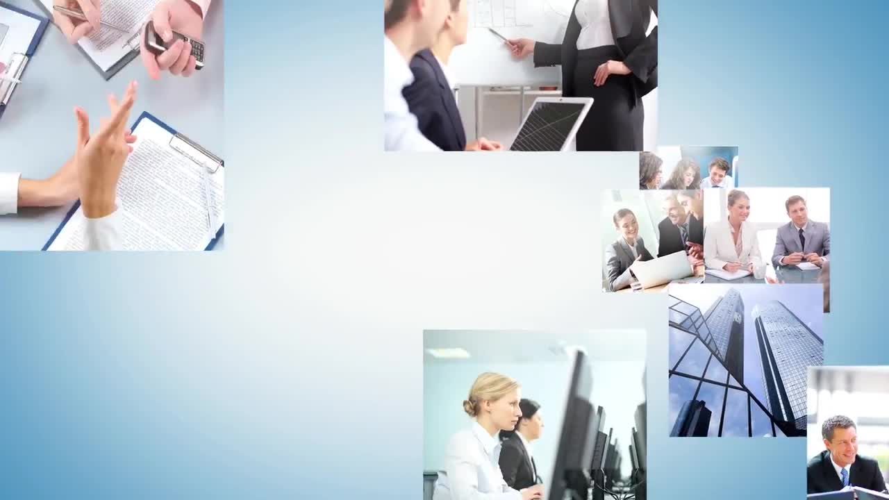 AE照片旋流标志模板素材