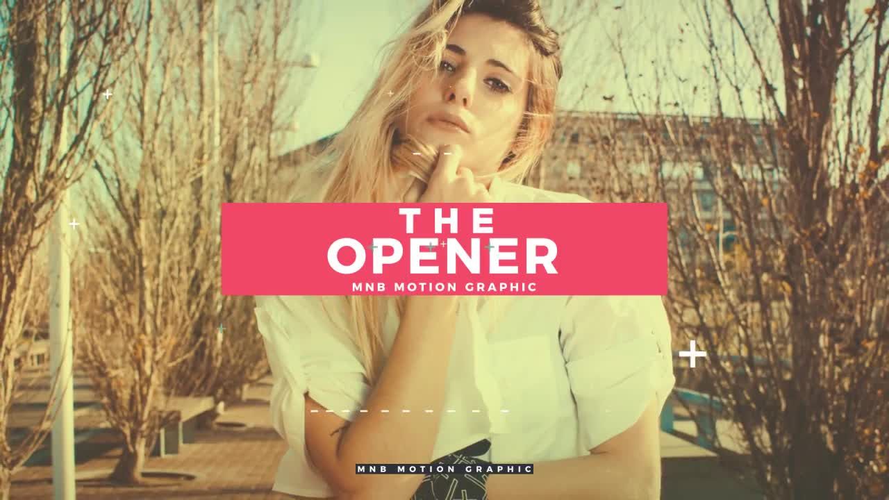 醒目的开场白素材库精选AE模板