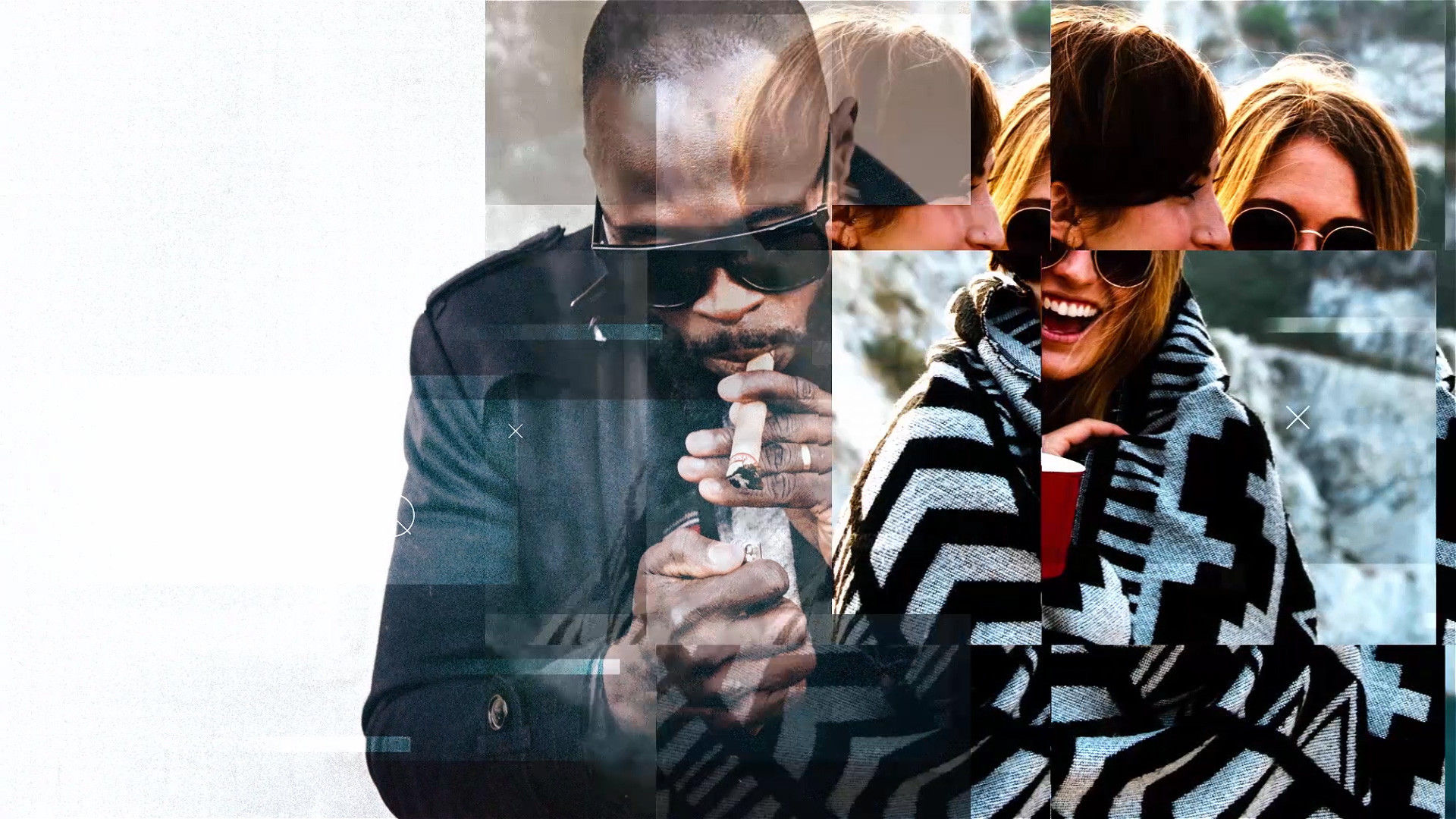 幻灯片快速过渡和创意文本动画素材库精选AE模板