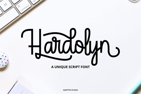 Hardolyn [Demo] font素材之家精选英文字体