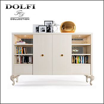 双开门电视柜和书籍摆件素材之家精选3D模型