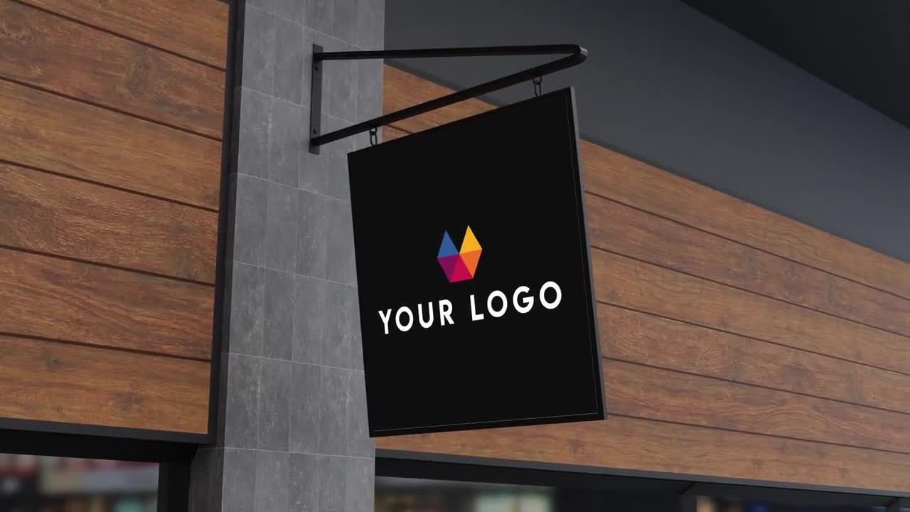 专业的标志样机宣传介绍素材库精选AE模板