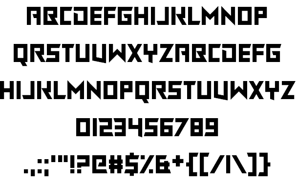 Chasing Rabbits font插图1