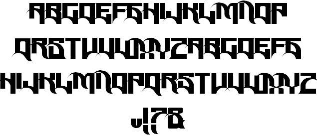 Reposed font插图1 Reposed font插图1