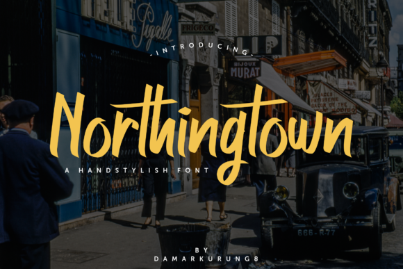 Northingtown Font素材之家精选英文字体