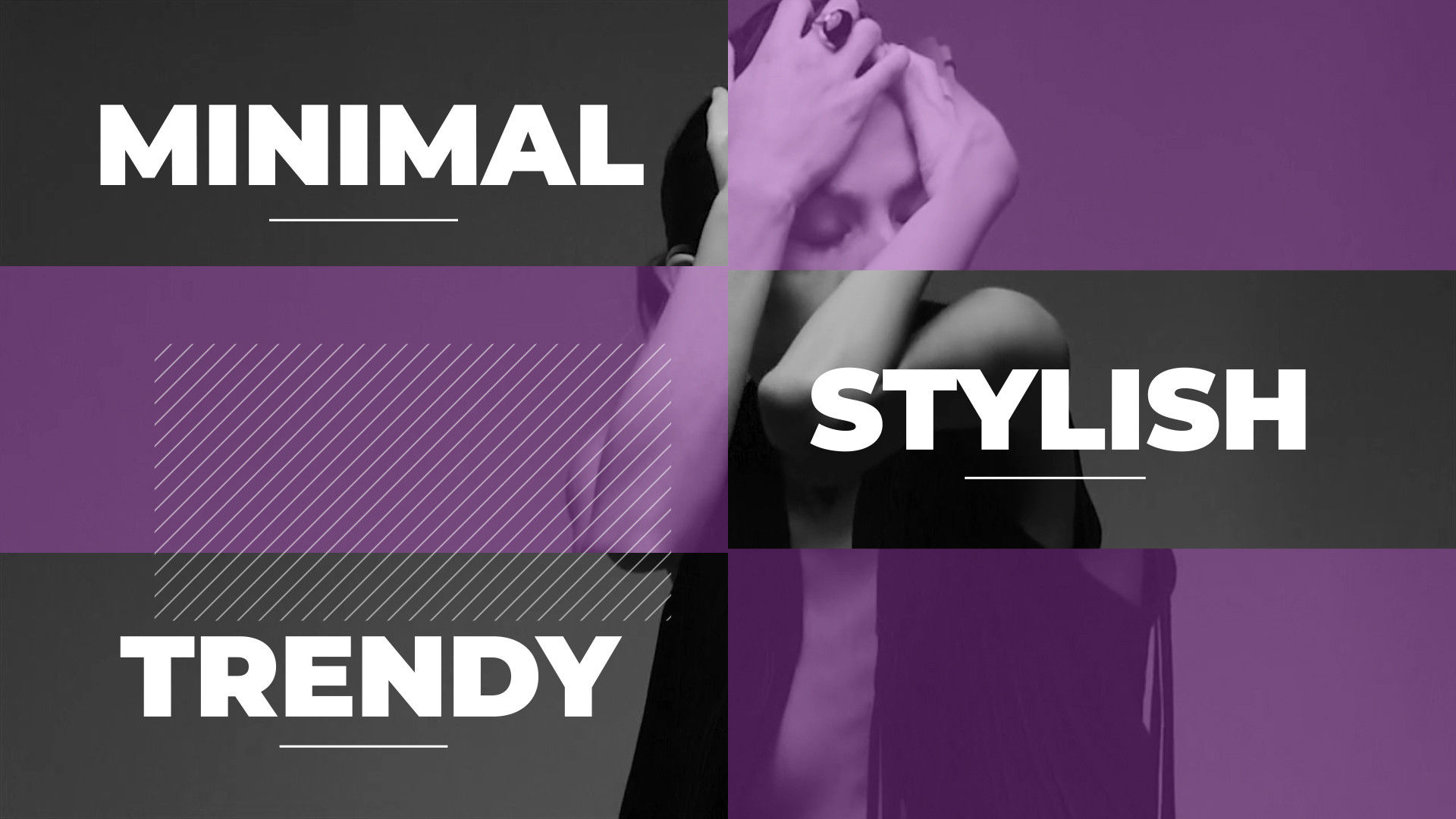 时尚设计炫酷开场动态动画素材库精选AE模板