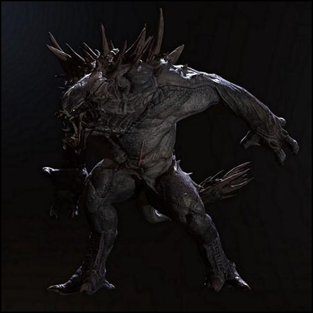 《进化》游戏怪物歌利亚素材之家精选3D模型