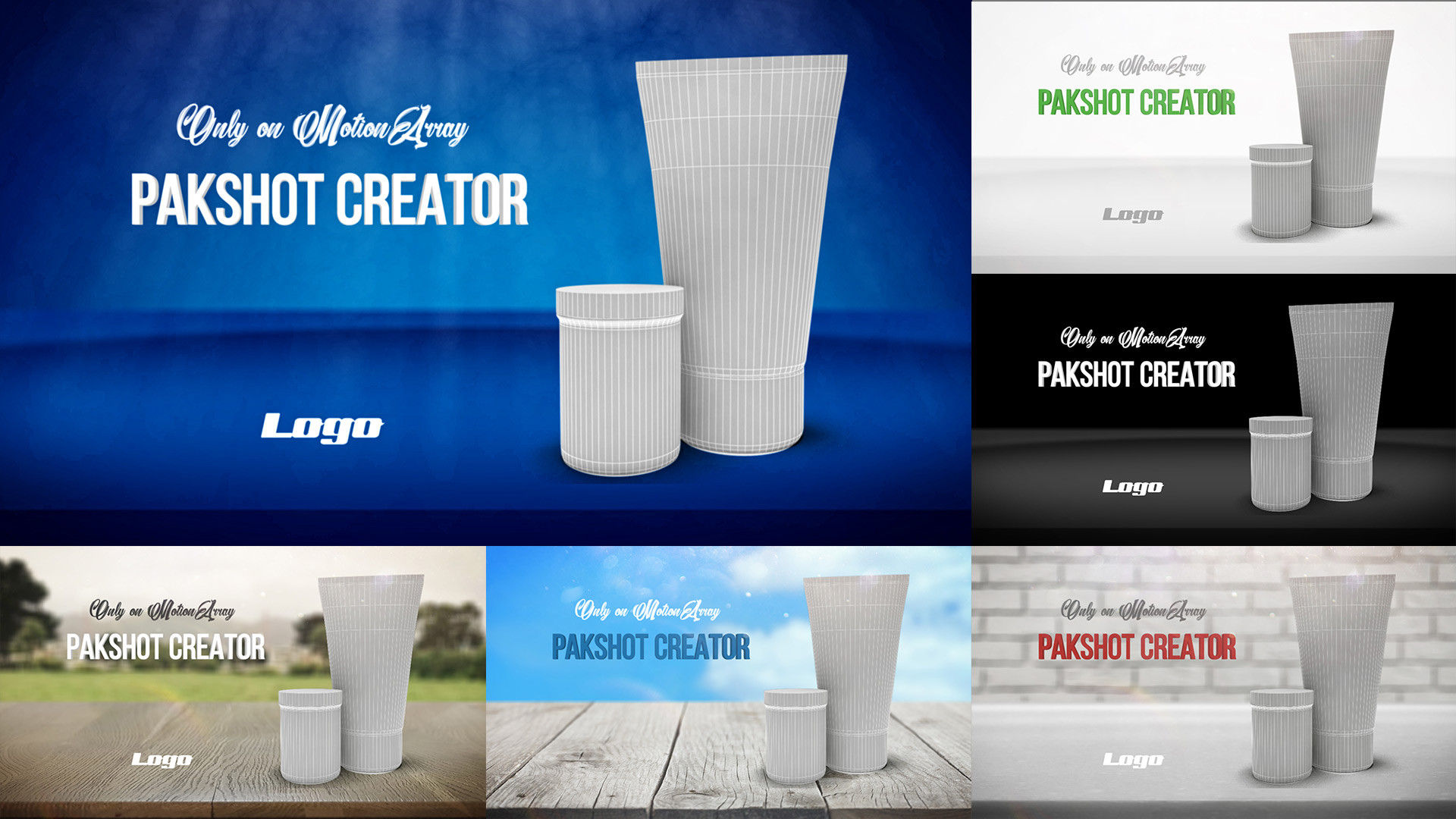 炫酷的电视节目开场动画素材库精选AE模板