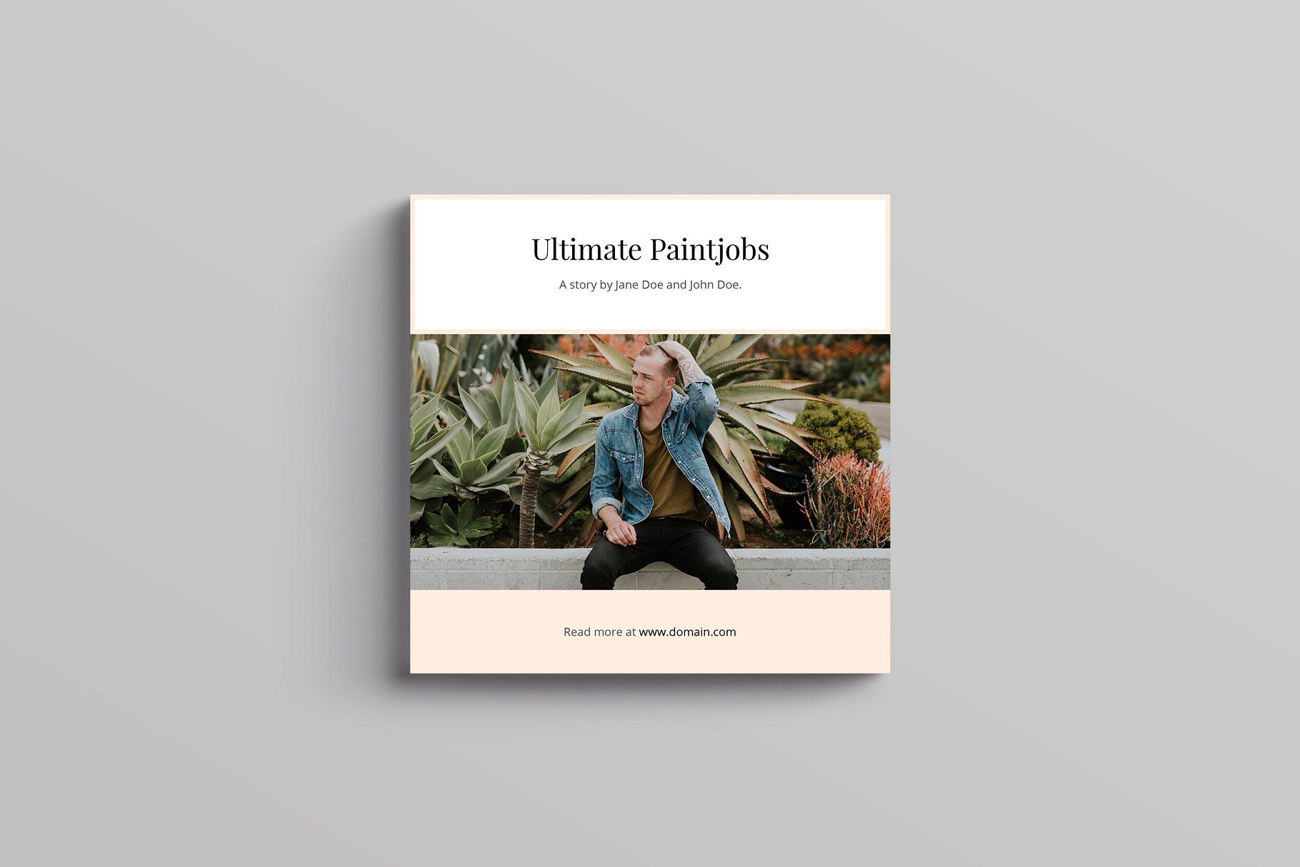 时尚摄影社交媒体模板素材库精选 California Social Media Templates插图(4)