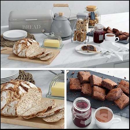 食物食品素材之家精选3D模型