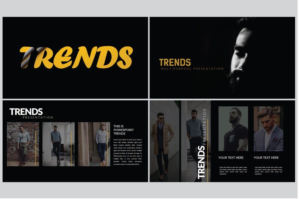 超帅气黑色系PPT模板下载[key]插图(2)